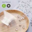 8PCS Flange Sizing Kit 19mm for 24mm Flanges/Shield, Silicone Flange Insert for Momcozy/Spectra/Medela Breast Pump, Breastfeeding Essential Kit for Moms(with Nipple Rulers and Storage Bag)