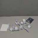 Under Cabinet LED Puck Lights Kit, Curio Display Lighting, Parallel Connection, 120VAC Wall Plug & Hard Wire, Remote Control Dimmable, Warm White, 4 Lights