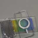 andobil for iPhone 15 Pro Max Case [360 Ring Stand] [Compatible with Magsafe] Military Drop Protection Non-Yellowing Magnetic 15 Promax Slim Thin Phone Case for Men Women - Clear, 6.7 Inches