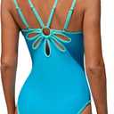 ZAFUL Women's One Piece Cutout Swimsuits Tummy Control Slimming Bathing Suit Beach Summer Swim Outfits 2026, Medium