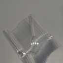 Glad Clear Heavy Duty Plastic Forks, Reduced-Plastic Open Handle, Break-Resistant Disposable or Top-Rack Reusable Cutlery for Parties, Camping & Everyday Meals, Standard Size, 24 Count