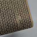 Poils bebe L Shape Cat Scratcher, 26.8 Inch Cat Scratchers for Indoor Cats, Protecting Furniture Cat Scratch Pad, Cardboard Cat Scratching with Ball Toy, Catnip, Large