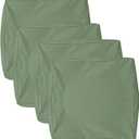 Patio Seat Cushion Covers,Washable Slip Covers Replacement,Waterproof Outdoor Furniture Chair Cushion Pillow Seat Cover for Couch,Garden,Sofa,Sage Green,24"24"4"(4 Covers Only)