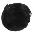 BESPORTBLE Men's Short Black Wig for Cosplay Fluffy Synthetic Wig Halloween Layered Design for Party