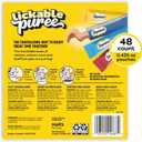 Temptations Creamy Puree Squeezable Lickable Cat Treats, Wet Cat Treats with Beef, Salmon, Chicken, and Tuna Variety Pack, 0.42 oz. Tubes, 48 Count (EXP 10/02/27)