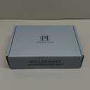 PATENTED ORIGINAL ADJUSTABLE ROLLING KNIFE SHARPENER KIT: Adjustable Height, 30 Angle Options, 5 Removeable Whetstone Plates, Leather Strop with Travel Case - Kitchen Knife Sharpener