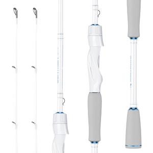 KastKing Centron Lite Twin Tip Spinning & Casting Fishing Rods, 6'0"- L- MF