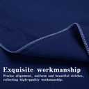 NTBAY Twin Extra-Long Flat Sheet Only - Brushed Microfiber Flat Sheet - Soft, Wrinkle-Free, Fade-Resistant, Stain-Resistant, Top Sheet, Hotel Quality Flat Bed Sheet, Navy Blue