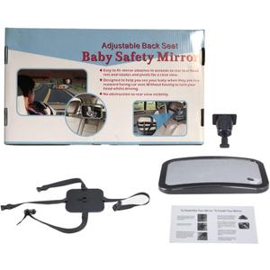 Rotatable Rearview Auxiliary For Kids Adjustable Car Rearview Rear For Seat Accessories Monitor Children Auxiliary Mounting Kit For Car Truck 360  Rotation Car Baby Seat Inside