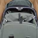 Mompush Velo Compact Travel Stroller One-Hand Fold, Carry-on Approved, Aurora Green, 32.6"L x 16.7"W x 40"H