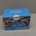 DELLING Ultra-Strong 3 Oz Ceramic Dip Bowls Set, White Dipping Sauce Bowls/Dishes for Tomato Sauce, Soy, BBQ and other Party Dinner - Set of 6