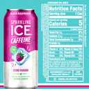 Sparkling Ice Caffeine Variety Pack, Flavored Sparkling Water, Zero Sugar, with Vitamins and Antioxidants, 16 fl oz, 12 count (Citrus Twist, Black Raspberry, Blue Raspberry, Strawberry Citrus)