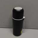 Electric Travel Kettle,12V/24V Car Coffee Warmer Kettle, Portable Hot Water Boiler, Small Hot Water Heater with Built-in Magnetic Induction Stirring (Black)