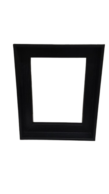 Canvas Portrait Holder, black, ( 11in x 9in)