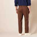 Amazon Essentials Mens Classic-Fit Wrinkle-Resistant Flat-Front Chino Pant (Available in Big & Tall) (36W x 34L, Brown)
