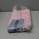 TOPEAST Hanging Toiletry Bag - Large Capacity Personalized Travel Bag for Women, Cruise Ship Essentials - Letter S, Pink