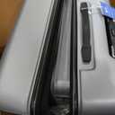 Samsonite Omni 2 Hardside 3 Piece Set - Includes Global Carry-On, Medium, & Large Checked Suitcases - 360 Dual Spinner Wheels - Integrated TSA Lock & Expansion - Artic Silver