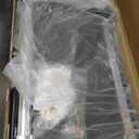 Walking Pad with Incline and Handle Bar, Compact Portable Walking Pad Treadmills for Home/Apartment with Handles,3.0HP Small Electric Treadmill with Incline for Small Space, 0.6-7.6MPH, 350LBS (Black#2)