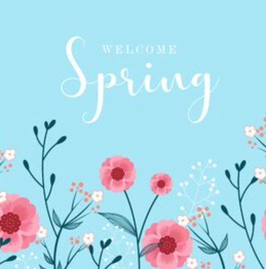2PCS Welcome Spring Tote bag for Shopping