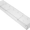 SOLUSTRE 3 pcs Boys and Girls Floating Bookshelf Wall-Mounted Nursery Display Rack for Picture Books Magazines and Toys Space-Saving Easy to Install Minimalist Design 3 Pcs, Clear
