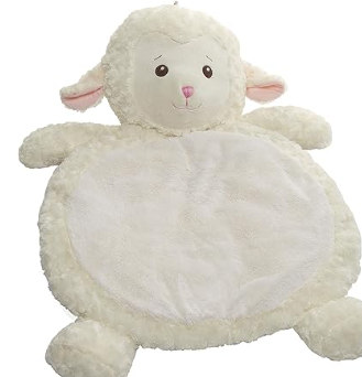 Mary Meyer Bestever Baby Mat, Lamb, Pack of 1  