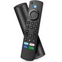 Voice Remote Replacement fit for Smart TV Stick(4K,4K Max,Lite),TVs Cube (1st/ 2nd/3rd Gen),Smart TV (3rd Gen),and for Toshiba,Pioneer,Omni Smart TVs