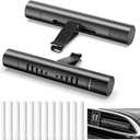 EORRZZY 2 Packs Custom Car Air Freshener Diffuser Vent Clips for Car Decoration Accessories with 12 Refill Sticks for Cars, Office, Kitchen, Bathroom, Pet Houses