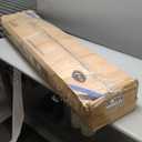 Homieasy Farmhouse Console Table with 3 Drawers, 47 Inch Wood Sofa Table with Storage Shelf for Living Room, Behind Couch, Entryway Table for Hallway, Living Room, or Foyer, Brown and Antique White