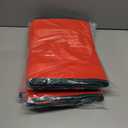 5 x Christmas Gift Wrapping Paper Organizer Storage Bags,Plastic Container for Holiday Supplies & Accessories, Gift Bag Organizer, Under Bed Wrapping Paper Storage (Red)