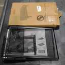 2-Tier Computer Monitor Stand Riser, Desk Organizer for Monitor, Printer & Laptop Stand, Desktop Workspace Organizers for Office Supplies(Black) 