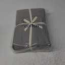 Luxury Hotel Collection King Sheet Set - 4-Piece Ultra-Soft Microfiber, Extra Deep Pocket, King Size Fitted Sheet with Double Side Pockets, Cooling & Breathable, Wrinkle & Fade Resistant, Grey