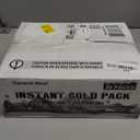 General Medi Instant Ice Cold Pack (4x 5.5)  25 Packs Disposable Cold Therapy Ice Packs for Pain Relief, Swelling, Inflammation, Sprains, Toothache  for Athletes & Outdoor Activities