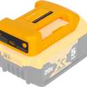 Battery Adapter Compatible with Dewalt 18V/20V Battery Adaptor with USB Charger & Type-C PD Power Source Charger for 20v 18V MAX Lithium BatterieAdapter Only