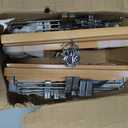 Nature Smile Solid Lotus Wood Deluxe Wooden Pants Hangers Bottom Hanger Jeans Hanger Skirt Hanger with 2-Adjustable Clips Anti-Rust Hook Pack of 10 (Natural)