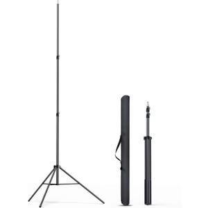Cisian 13ft Heavy Duty Light Stand Photography Tripod,160inch/4M Light Stand Photography High Sports Tripod with 1/4 Screw for Studio LED Light,DSLR Camera,Sports Camera Professional