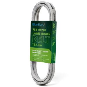 BlueStars 754-04240 954-04240 Mower Deck Belt - for 50” Deck Cub Cadet LTX 1050 LTX1050VT SLTX1050 MTD Craftsman | Aramid Cord | 162.9" x 0.5"