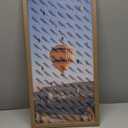 9x16 Picture Frame Rustic Brown for Wall Hanging, Wall Mounting Horizontally or Vertically, 9 x 16 Wall Gallery Poster Photo Frame with Shatter Resistant Plexiglass, Rustic Brown