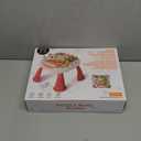 Baby Activity Table Learning & Fun, Baby DJ Table for Sitting Play, Keyboard Musical Toy and Detachable Red Legs Activity Table for Toddlers, Educational Interactive Toys for Kids