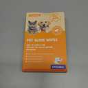 NEENCE Extra Thick Pet Glove Wipes for Dogs & Cats, Dog Washing Gloves Cleaning Deodorizing for Paws,Butt and Body, Cat Bathing Gloves Wipes Suitable for Daily Care and Travelling