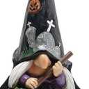 Hodao Halloween Gnomes Ornaments Decorations Handmade Figurines Decor Halloween Gnomes Decor for Home Gifts