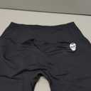 Gymreapers Infinity Seamless Workout Shorts High Waist Biker Shorts for Women Athletic Gym Running Pilates Yoga Sport Short (Large, Black)