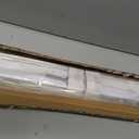 No Tools No Drill 1" Cordless Mini Blinds, Horizontal Light Filtering Blind, Vinyl Blinds for Indoor Windows 29.5" W x 36" H, White.