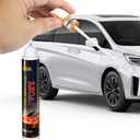 3 x Pure White Touch Up Paint for Cars, Auto Pure White Car Paint Touch Up Pen, Two-In-One Car Scratch Repair Pen, Quick & Easy Solution to Repair Minor Automotive Scratches Touch Up Paint Pen 12ML(White)
