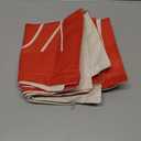 AVOIN Valentine's Day Saying Throw Pillow Cover, 16 x 16 Inch Holiday Kisses Hugs XOXO Love Heart Arrow Anniversary Wedding Cushion Case Decoration for Sofa Couch Set of 4 (Red)