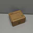 Baby Hand and Footprint Kit Girls, Boys - Personalized Babys First Christmas Ornament Kit, Newborn Christmas Gifts for New Mom, Cute Shower Gifts, Easy to Use Handprint Ornaments(Gold Paint, Cherish)