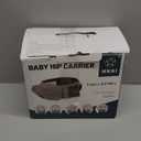 HKAI Baby Hip Carrier, Moms Choice Award Winner, Baby Carrier with Adjustable Waistband & Breathable Mesh, Ergonomic Carrier with Non-Slip Hip Seat Surface for Newborns & Toddlers, (Grey)