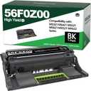 56F0Z00 Black Imaging Unit (1-Pack) Compatible Replacement for Lexmark 56F0Z00 Imaging Unit MS321 MS521 MS321dn MS421dn MS421dw MS521dn MS622de MX321adn Printer