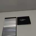 Lanpn Photo Album 4x6 50 Pictures 2 Packs, Small Mini Capacity Linen Photo Book Sets, Each Pack Holds 100 Top Loader Vertical Only Picture for Kids Boy Girls Black