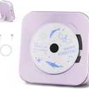 Light Purple Audio CD Player with Speakers for Home Decor (CD909)