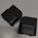 LIZAAL 2-Pack Wrapping Paper Cutter with Wheels | Straight Line Gift Wrap Cutter for Birthday and Christmas, Fits Various Rolls and Papers, Includes 2 Replaceable Blades (Pure Black)